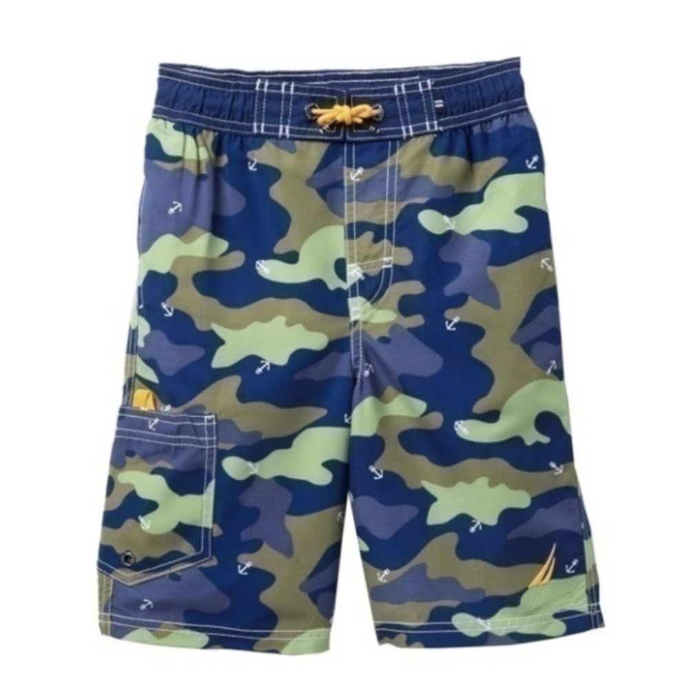 Nautica Printed Swim Trunks (Little Boys) K1